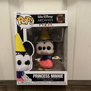 Funko Pop Disney Archives Princess Minnie with Yellow Hat and Pink Dress